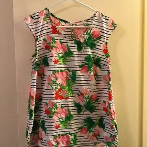 Floral & stripped Merona blouse